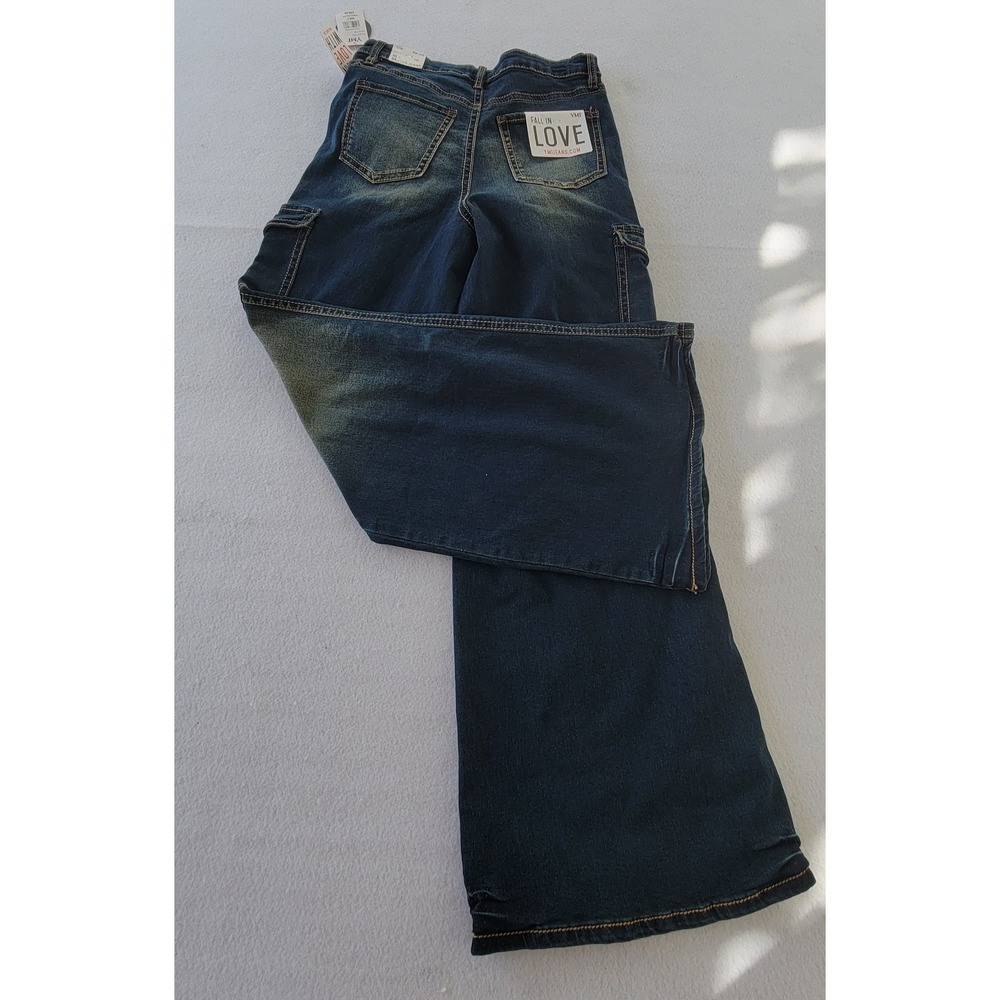 YMI Junior jeans, skater jeans, wide legs, 11/30 high rise, NWT - Picture 14 of 15